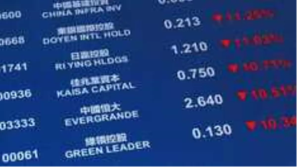 Evergrande hisseleri Hong Kong Borsası\'nda işleme kapatıldı: Borç krizinde son durum ne?