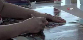 Kadın elinden sanata dönüşen 3 boyutlu tablolar göz kamaştırıyor