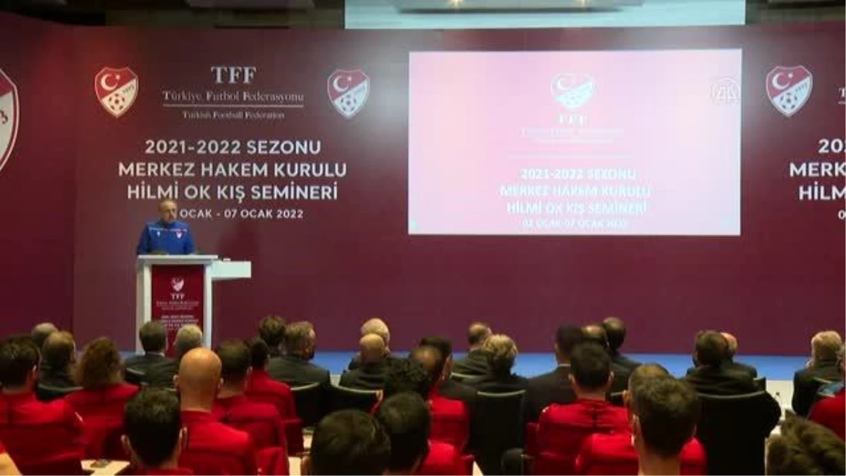 Merkez Hakem Kurulu Kış Semineri - MHK Başkanı Ferhat Gündoğdu