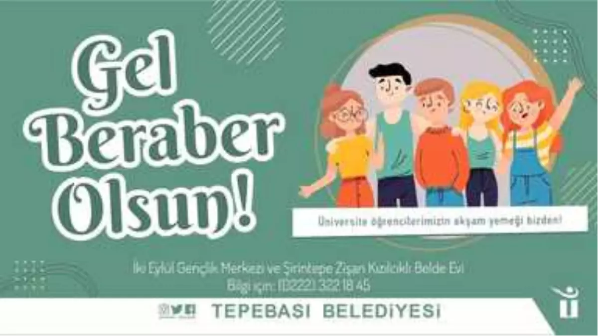 Tepebaşı\'ndan üniversitelilere ücretsiz yemek desteği