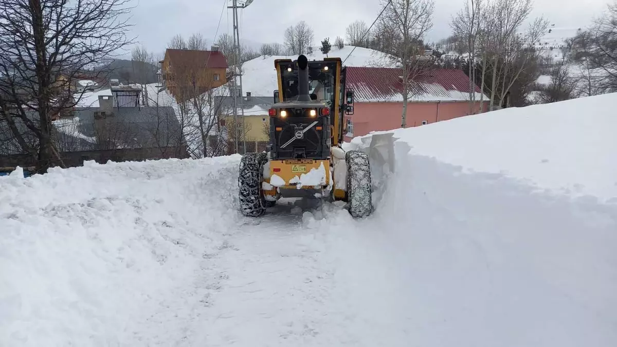 Ardahan\'da kardan kapanan 48 köy yolu ulaşıma açıldı