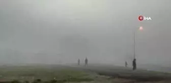 Tekirdağ'da yoğun sis