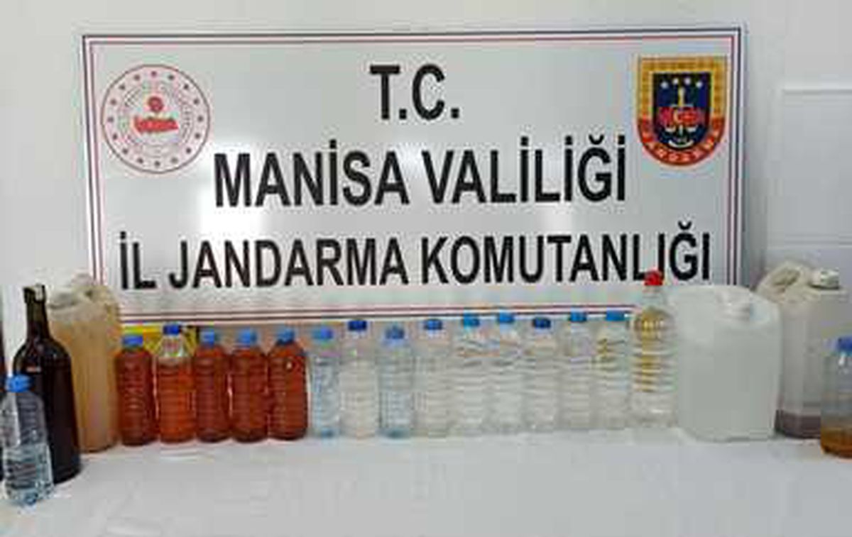 Son dakika haber | Turgutlu\'da sahte içki operasyonu