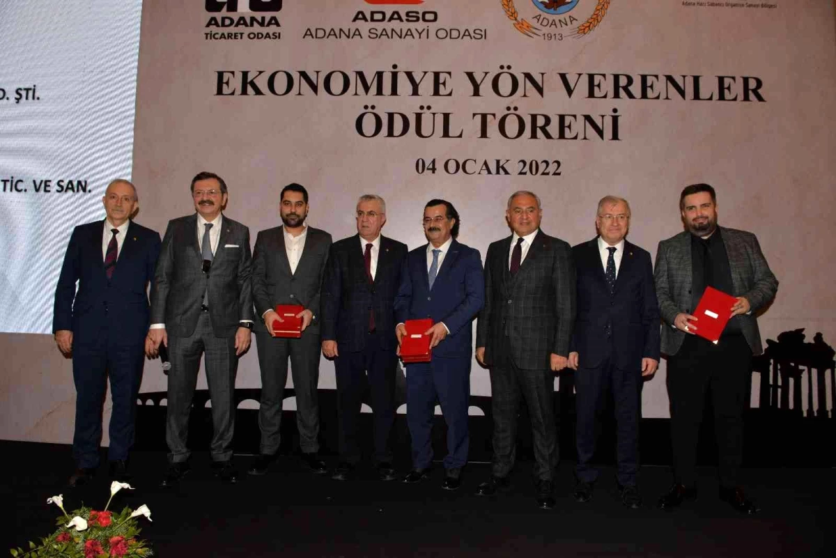 Adana\'da "Ekonomiye Yön Verenler Ödül Töreni"