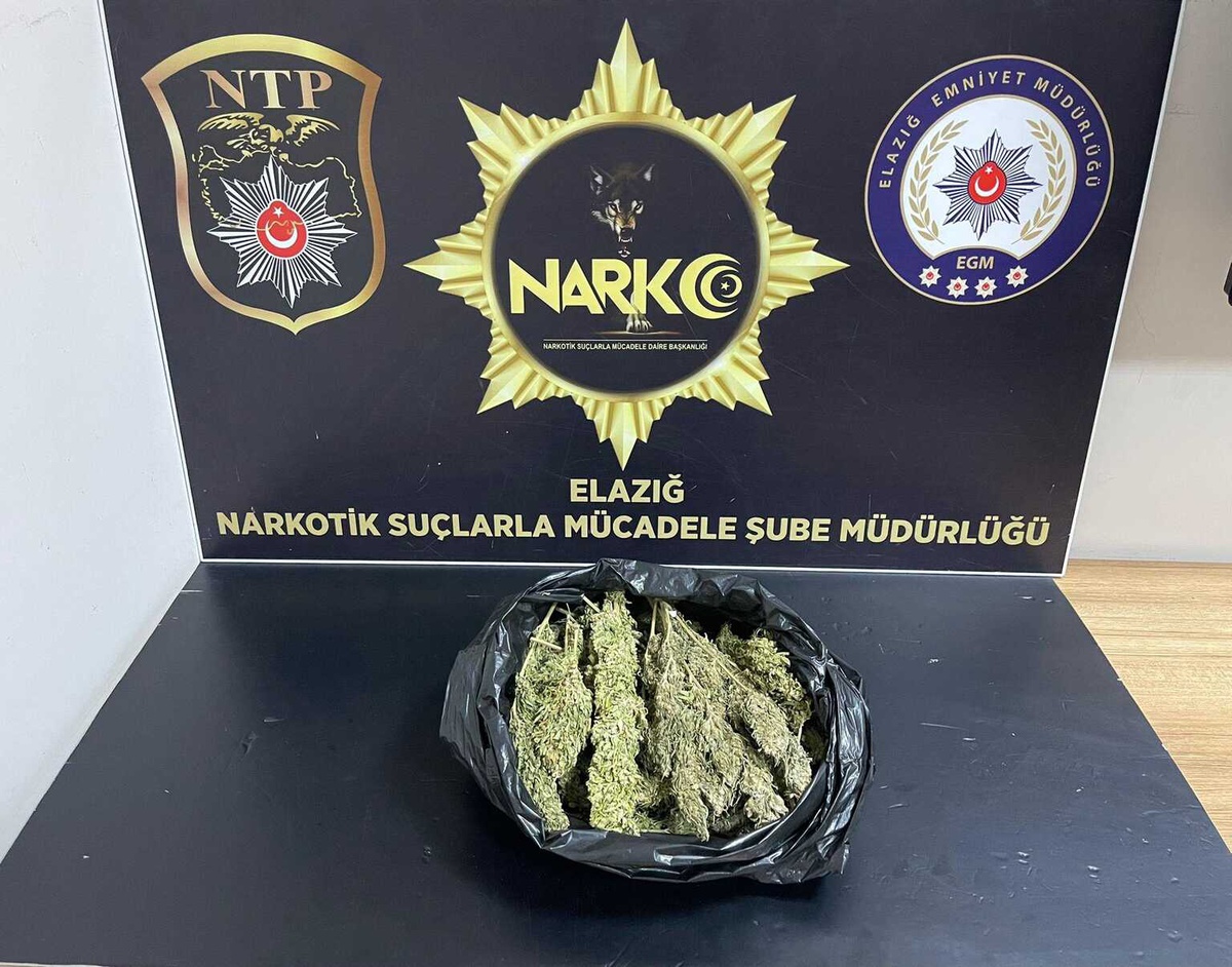 Elazığ\'da uyuşturucu sattığı iddiasıyla 1 zanlı tutuklandı