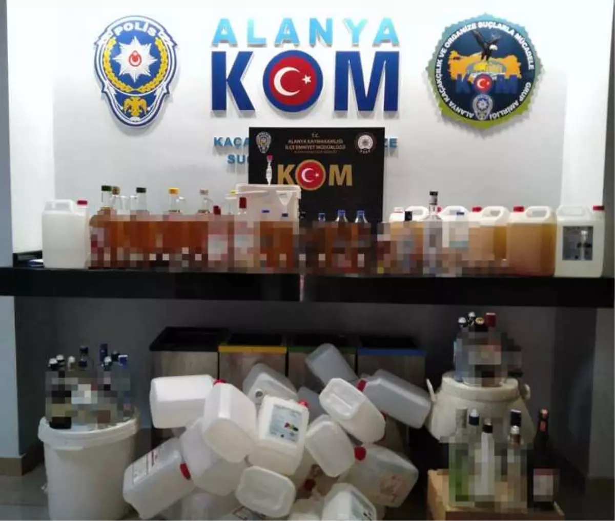 Son Dakika | Alanya\'da sahte içki operasyonunda bir kişi tutuklandı