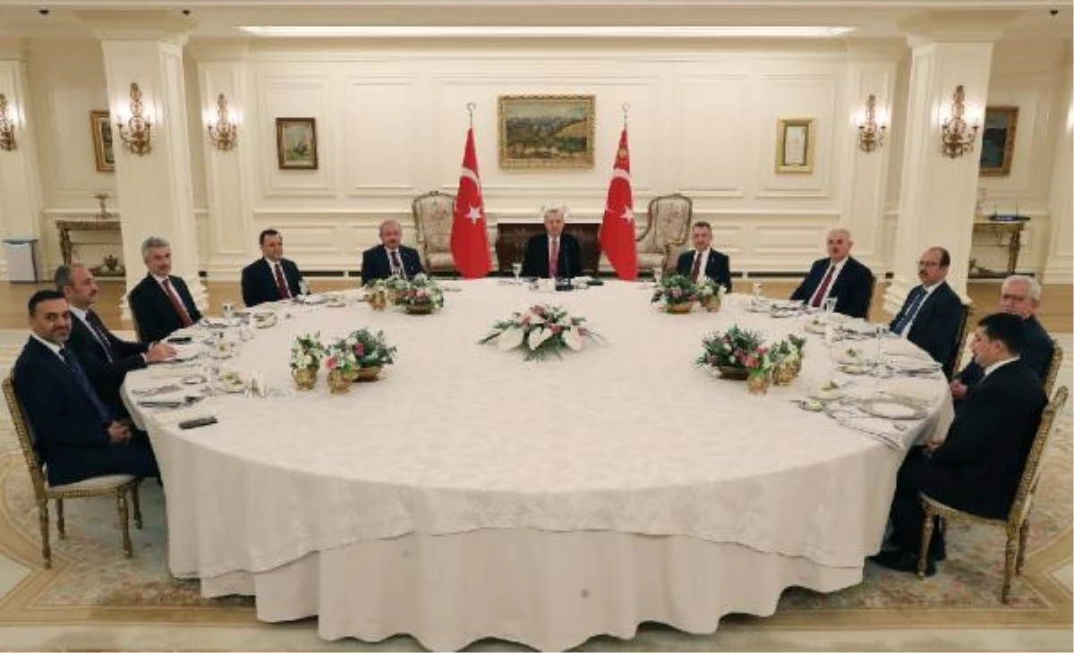 Cumhurbaşkanı Erdoğan, yasama, yürütme ve yargı temsilcileriyle görüştü