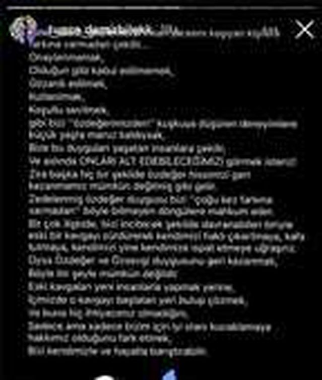 Danilo Zanna'nın eski eşi Tuğçe Demirbilek'ten çarpıcı sözler