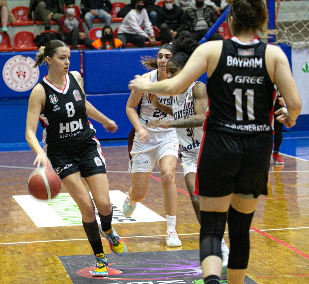 Kadınlar Basketbol Süper Ligi: Hatayspor: 69 Beşiktaş: 84