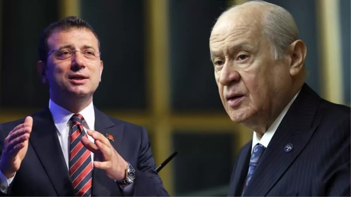 İmamoğlu'ndan Bahçeli'yi kızdıracak cevap: Açıkçası sözlerini de muhatap almıyorum