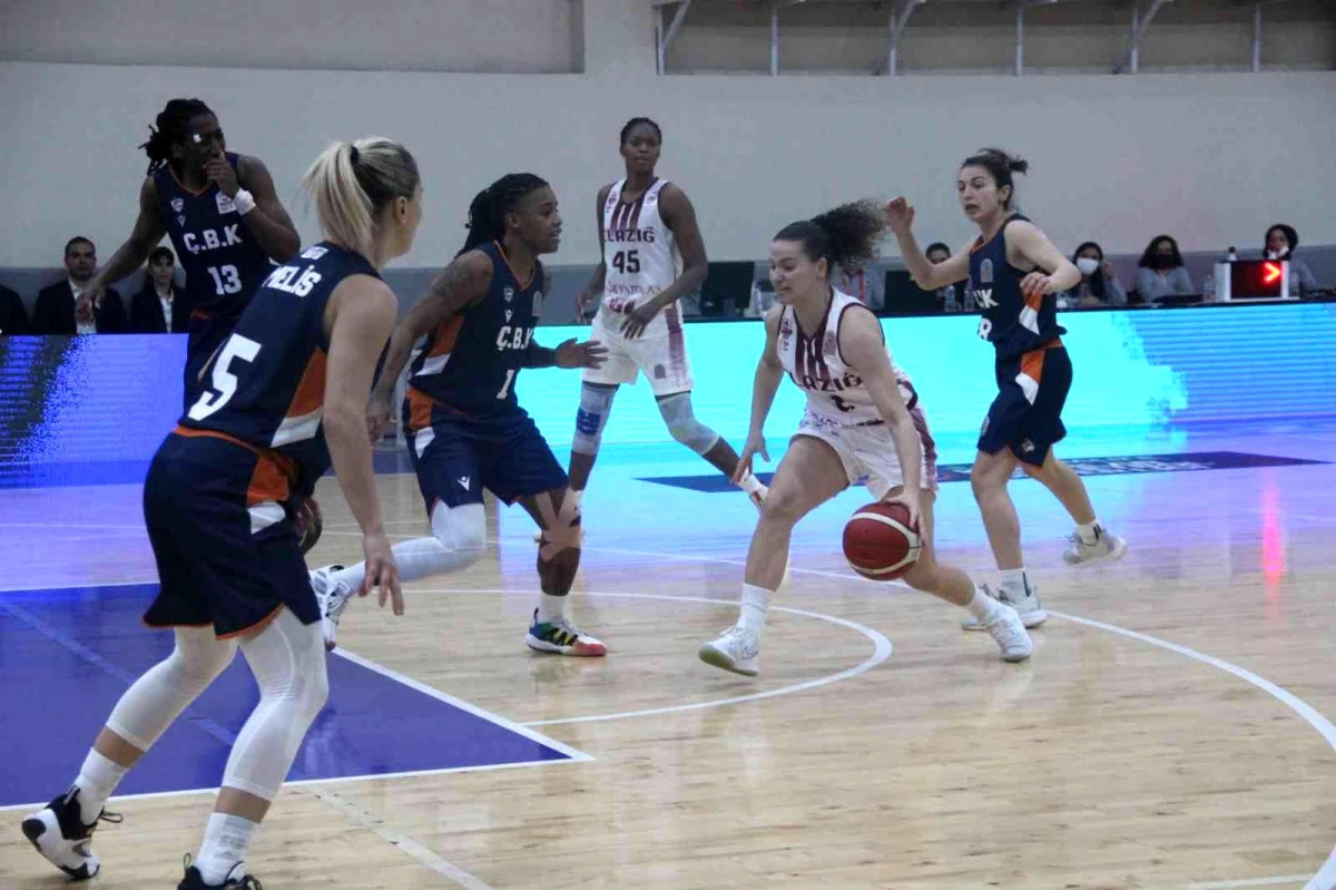 Kadınlar Basketbol Süper Ligi: Elazığ İl Özel İdare: 53 ÇBK Mersin Yenişehir Belediye: 81