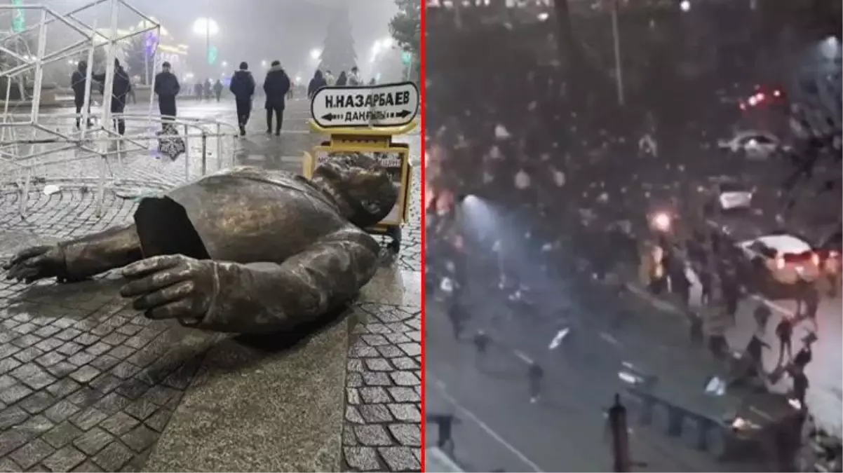 Kazakistan'da halk neden sokağa çıktı, ne istiyorlar? İşte yangın yerine dönen ülkede olup bitenin özeti