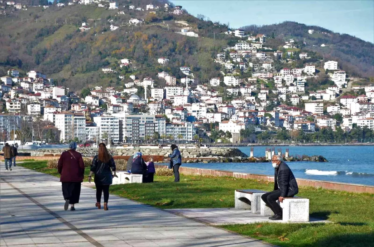 Ordu\'da kış mevsiminde yalancı bahar