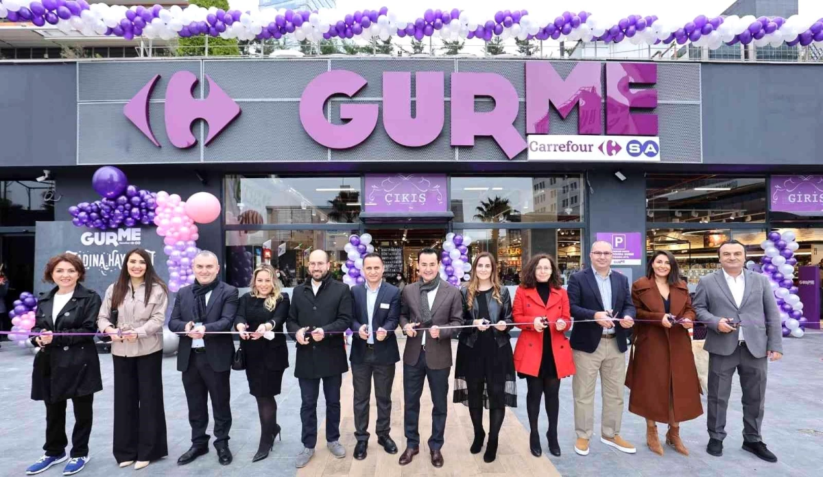 Batı Ataşehir Gurme CarrefourSA açıldı