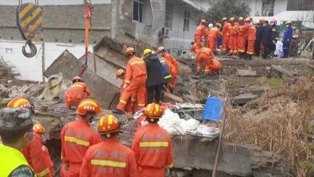 Çin'de ortalığı savaş alanına çeviren patlama! 20'den fazla kişi mahsur kaldı