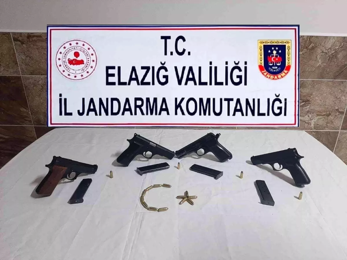 Son dakika haber: Elazığ\'da silah kaçakçılarına operasyon: 2 şüpheli yakalandı