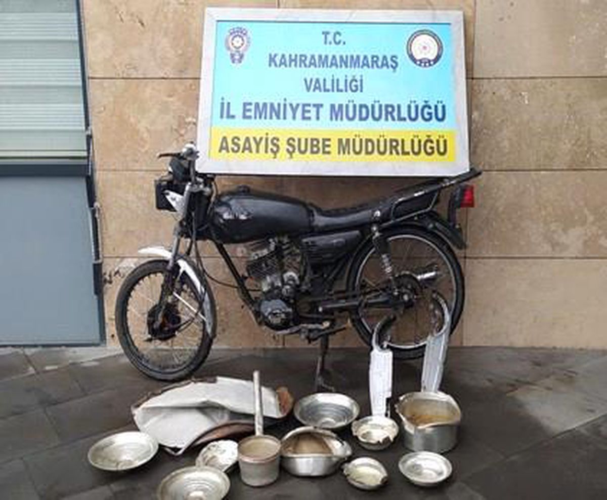 Kahramanmaraş\'ta 4 hırsızlık şüphelisi yakalandı