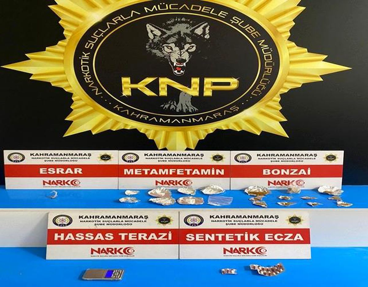 Kahramanmaraş\'ta uyuşturucu operasyonunda 6 tutuklama