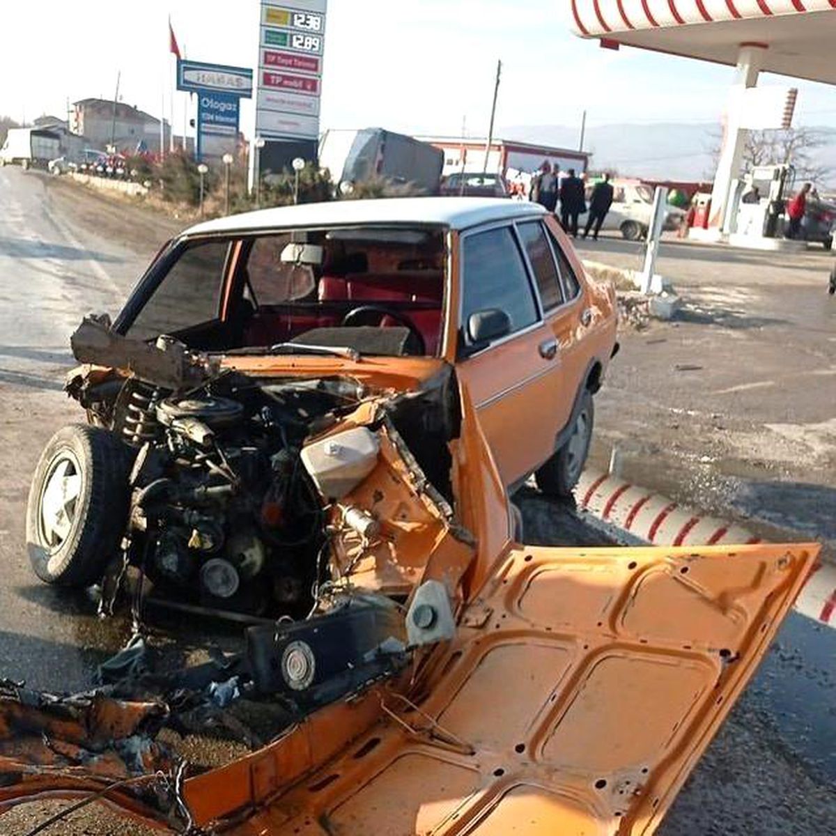 Kastamonu\'da minibüs ile otomobil çarpıştı: 1 yaralı