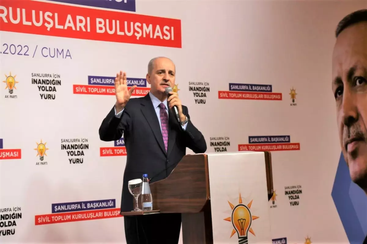 ŞANLIURFA - Kurtulmuş: "Türkiye\'nin güçlü ve büyük bir ülke olmaktan başka bir seçeneği yoktur"