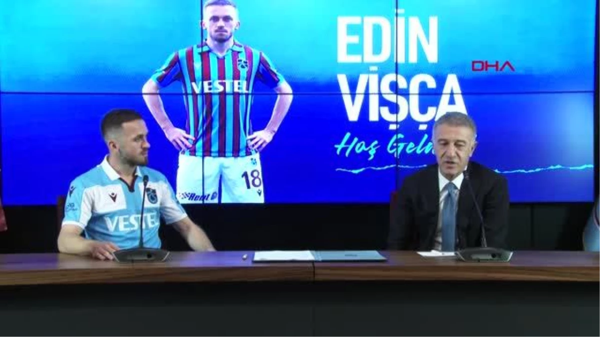 SPOR Trabzonspor\'da Visca için imza töreni düzenlendi