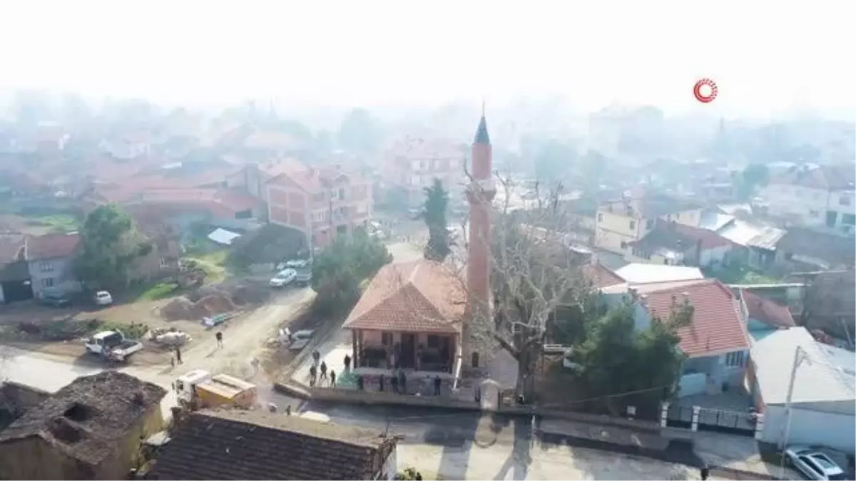 Tarihi cami yeniden ibadete açıldı