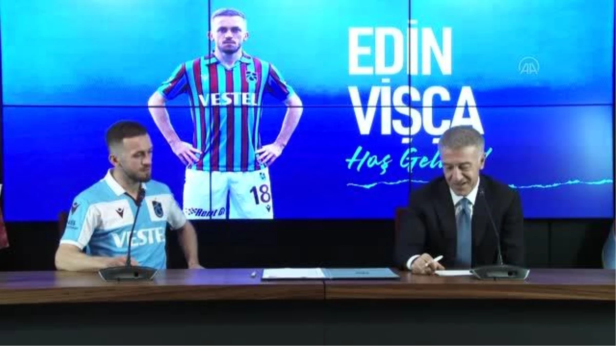 Trabzonspor Kulübü, Edin Visca için yeni bir video paylaştı