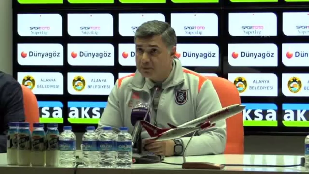 Alanyaspor-Medipol Başakşehir maçının ardından