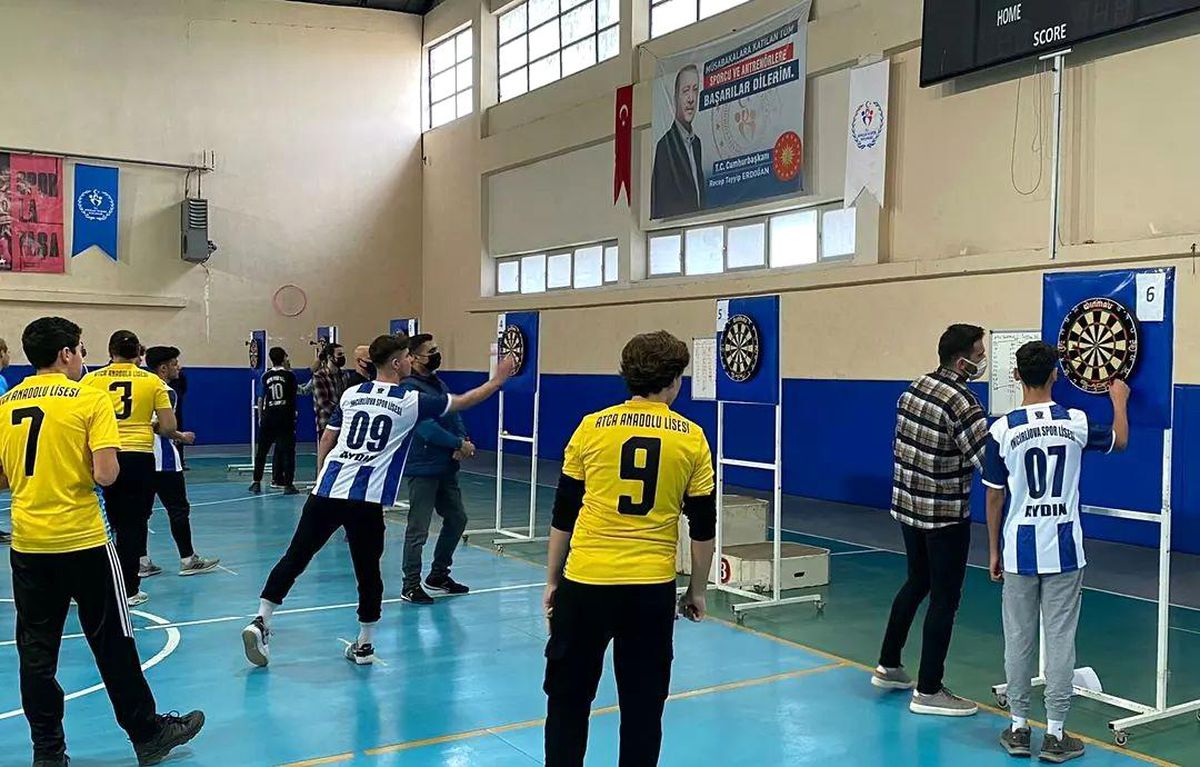Aydın\'da Gençler Dart Turnuvası sona erdi