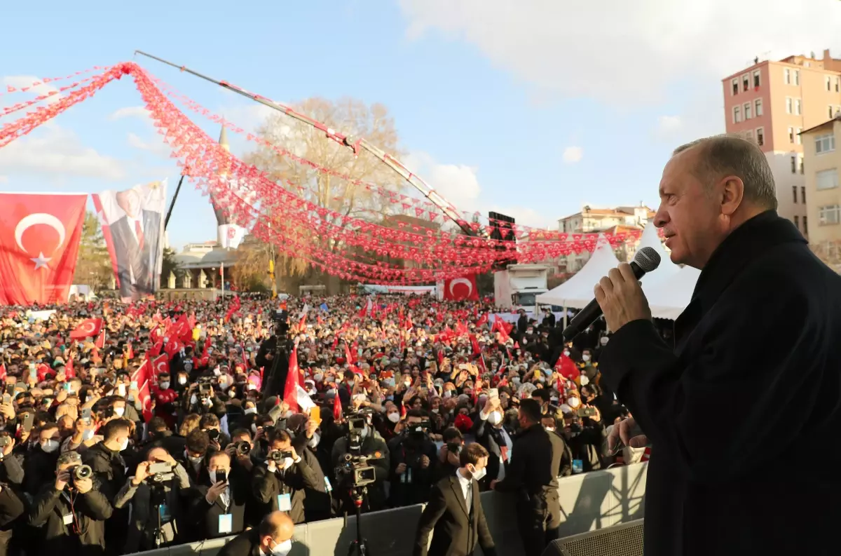 Cumhurbaşkanı Erdoğan: "(Ankara-Sivas hızlı tren hattı) En kısa sürede açıyoruz.