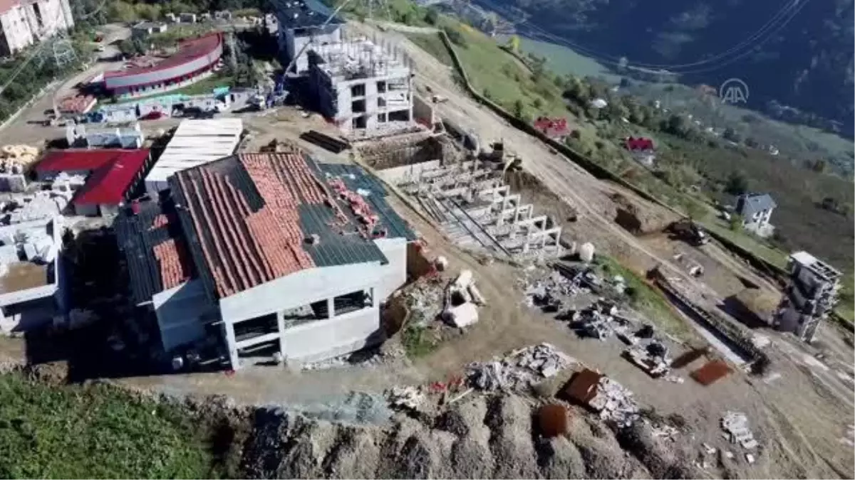 Doğu Karadeniz\'in en büyük İl AFAD Yönetim Merkezinin yapımı sürüyor