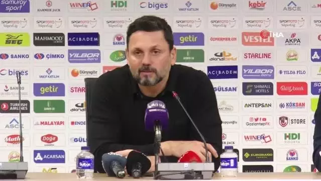 Erol Bulut: Bugün futbolun detaylarını iyi yerine getirerek üç puanı aldık 
