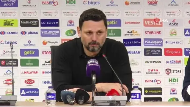 Erol Bulut: Bugün futbolun detaylarını iyi yerine getirerek üç puanı aldık 