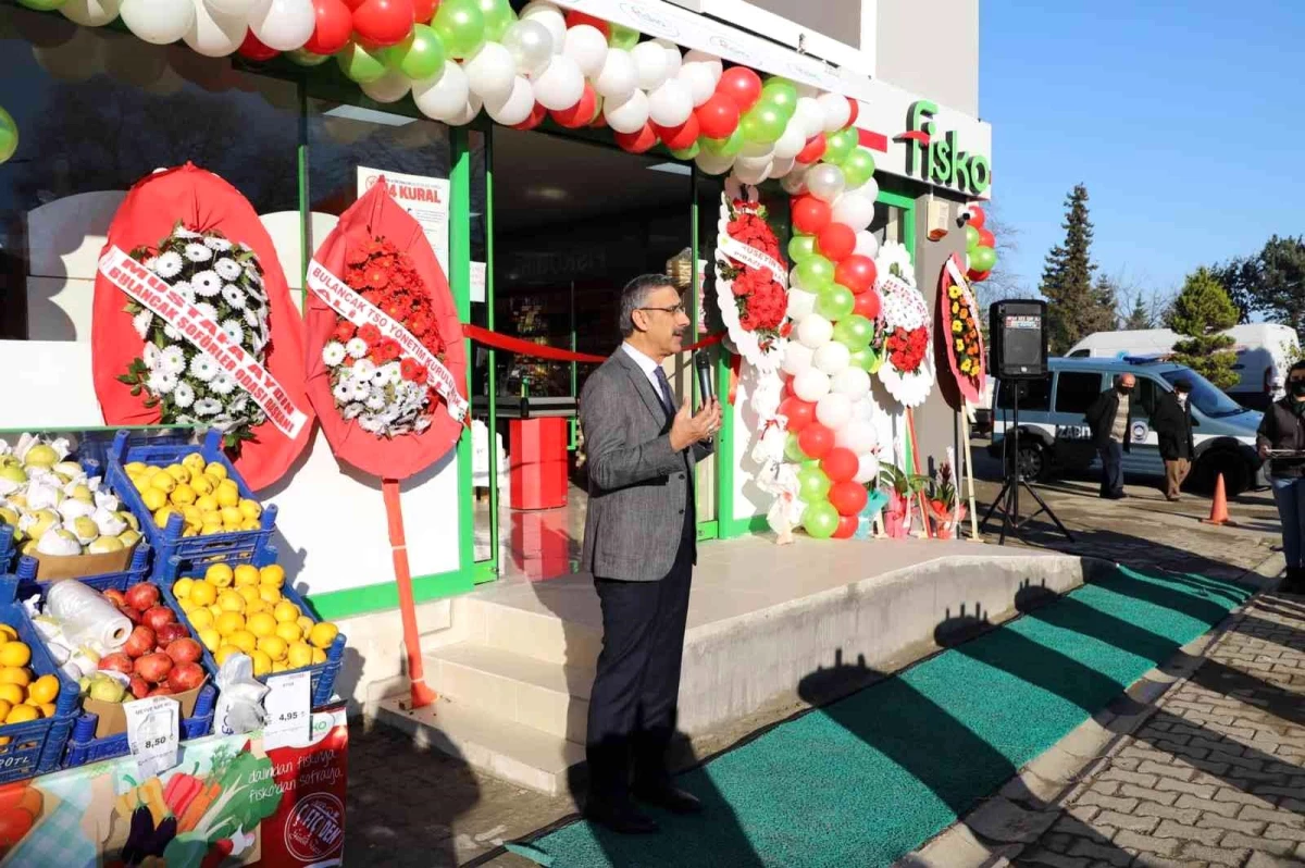 FİSKOBİRLİK\'in 36. marketi Giresun\'un Piraziz ilçesinde açıldı