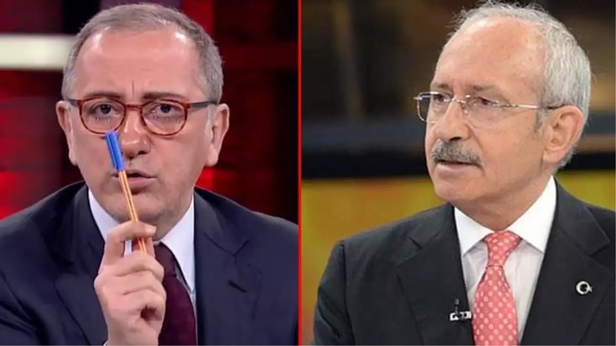 Kılıçdaroğlu\'nun canlı yayın performansı Fatih Altaylı\'yı şaşırttı