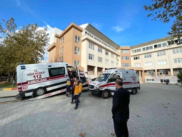 Söke Sağlık Hizmetleri MYO'ya eğitim amaçlı ambulans desteği sağlandı