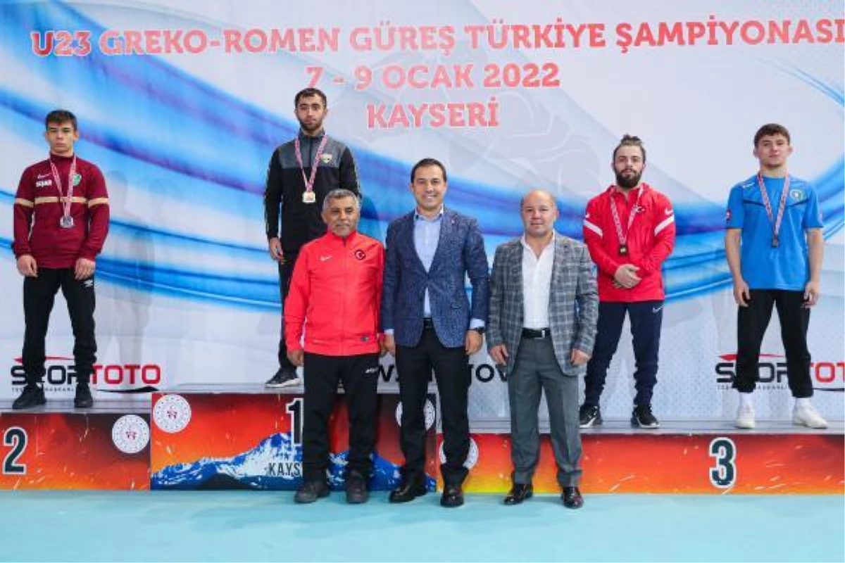U23 Grekoromen Türkiye Güreş Şampiyonası\'nda ilk gün sona erdi