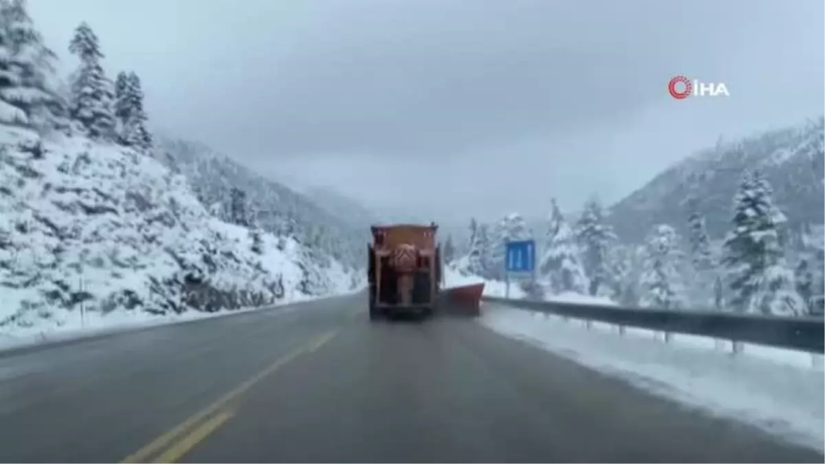 Antalya- Konya karayolunda ulaşım normale döndü