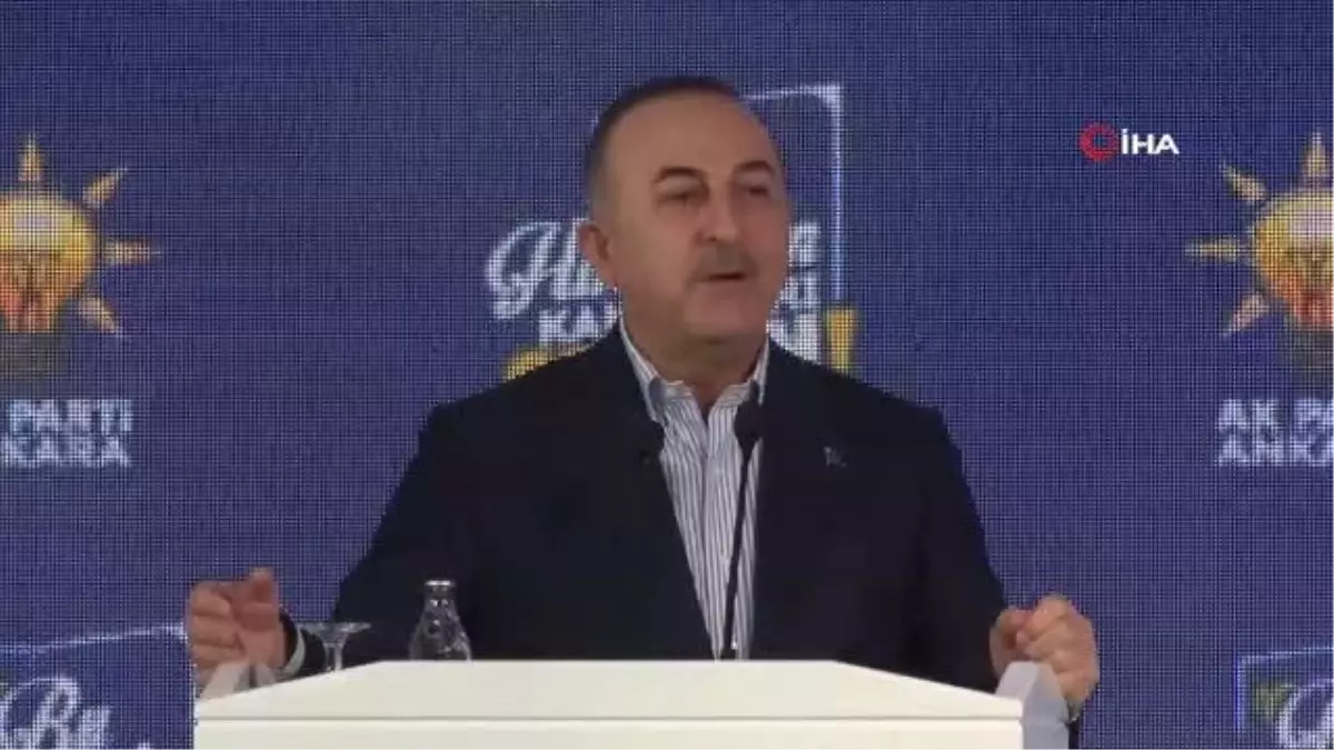 Bakan Çavuşoğlu, AK Parti Ankara İl Teşkilatı İstişare ve Değerlendirme Toplantısı\'nda konuştu