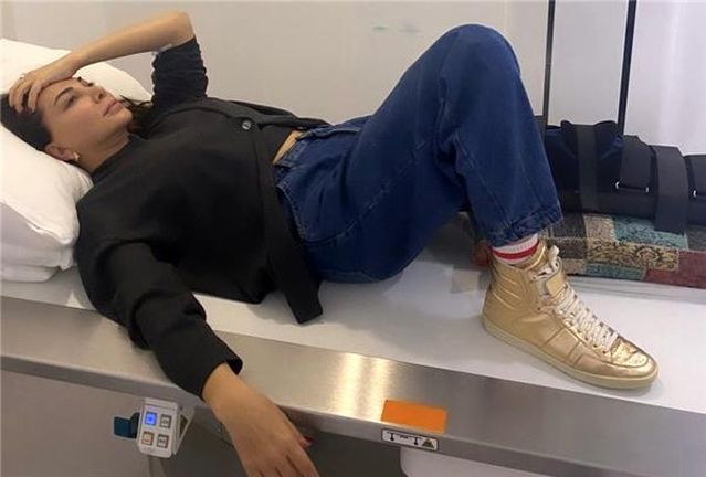 Diz kapağı kırılan Ebru Yaşar'dan yeni açıklama