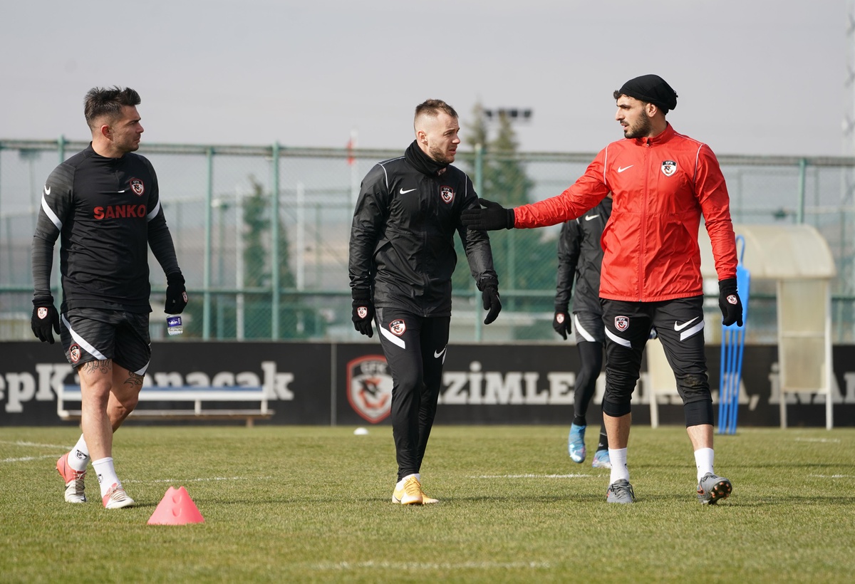 Gaziantep FK, Beşiktaş maçının hazırlıklarına başladı