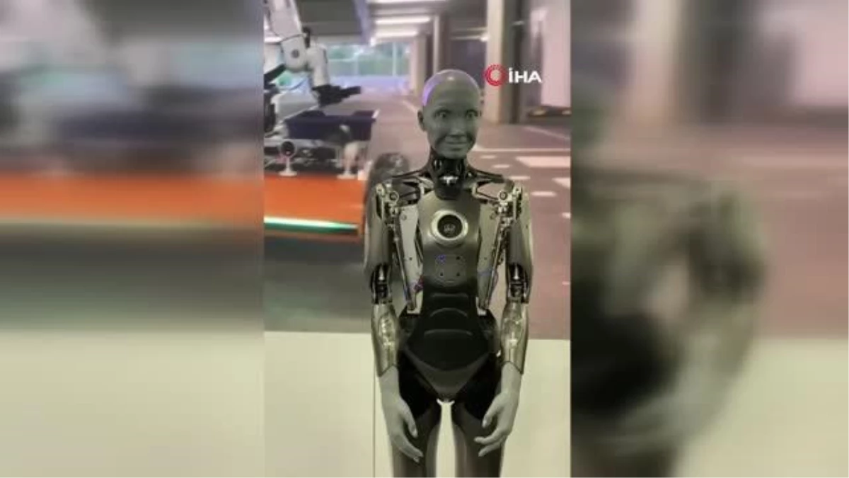 İnsansı robot Ameca, CES 2022\'de görücüye çıktı