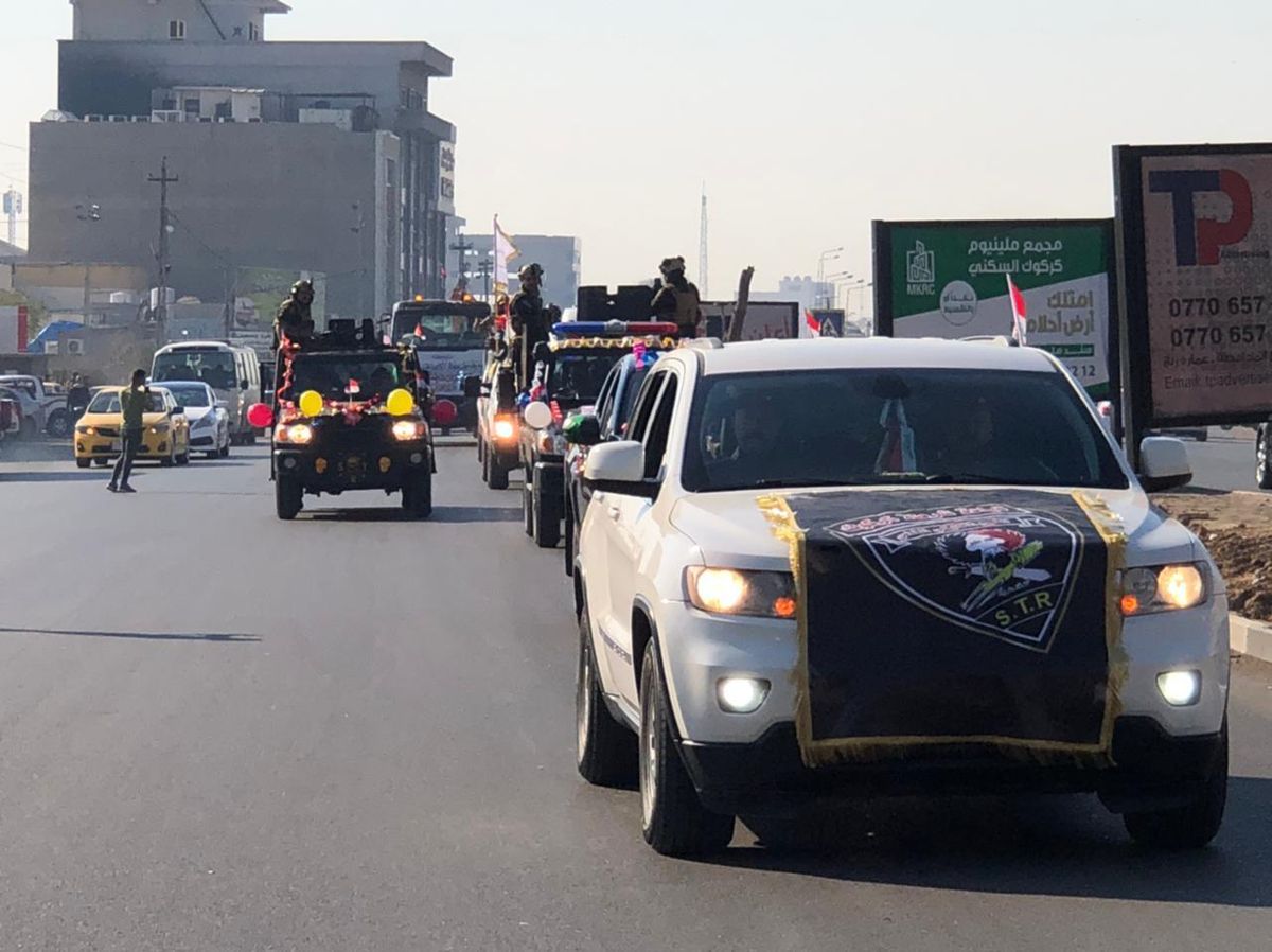 Irak\'ta polis teşkilatının 100. kuruluş yıl dönümü törenle kutlandı