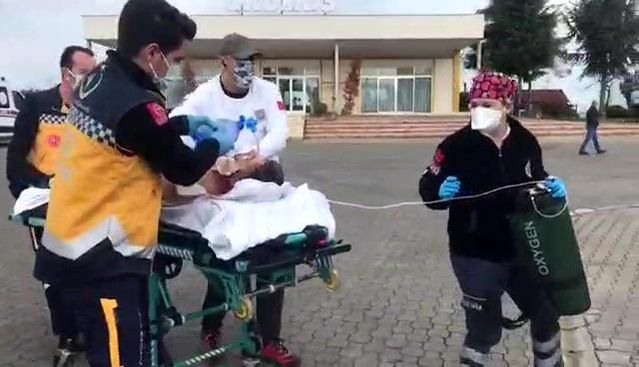 Samsun'da iş kazası... Kereste makinesinin pervanesi boynunu kesti