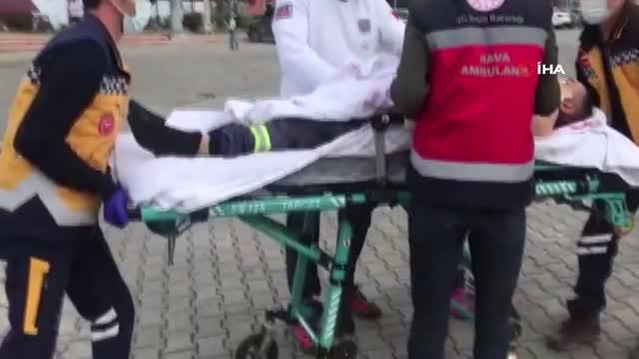 Samsun'da iş kazası... Kereste makinesinin pervanesi boynunu kesti