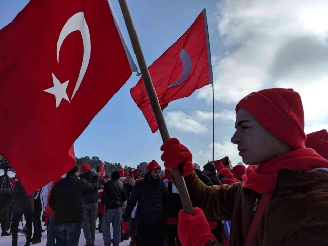 Son dakika haberi | Türkiye Sarıkamış'ta şehitlerine yürüyor