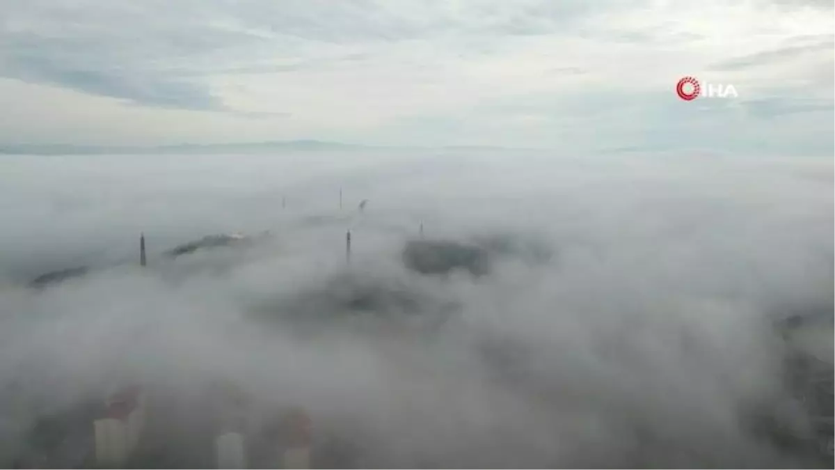 Balıkesir güne sisle uyandı