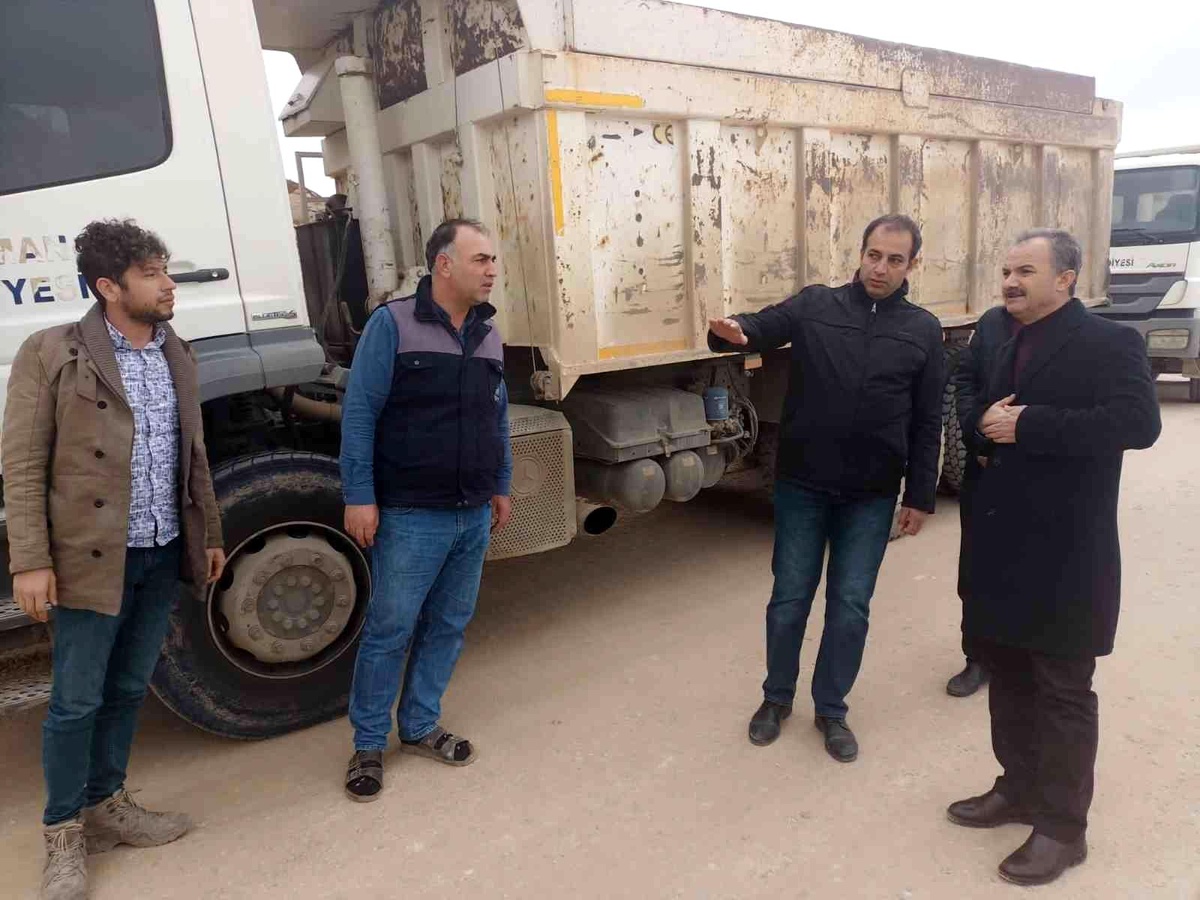 Başkan Kılınç, çevre yolundaki çalışmaları inceledi