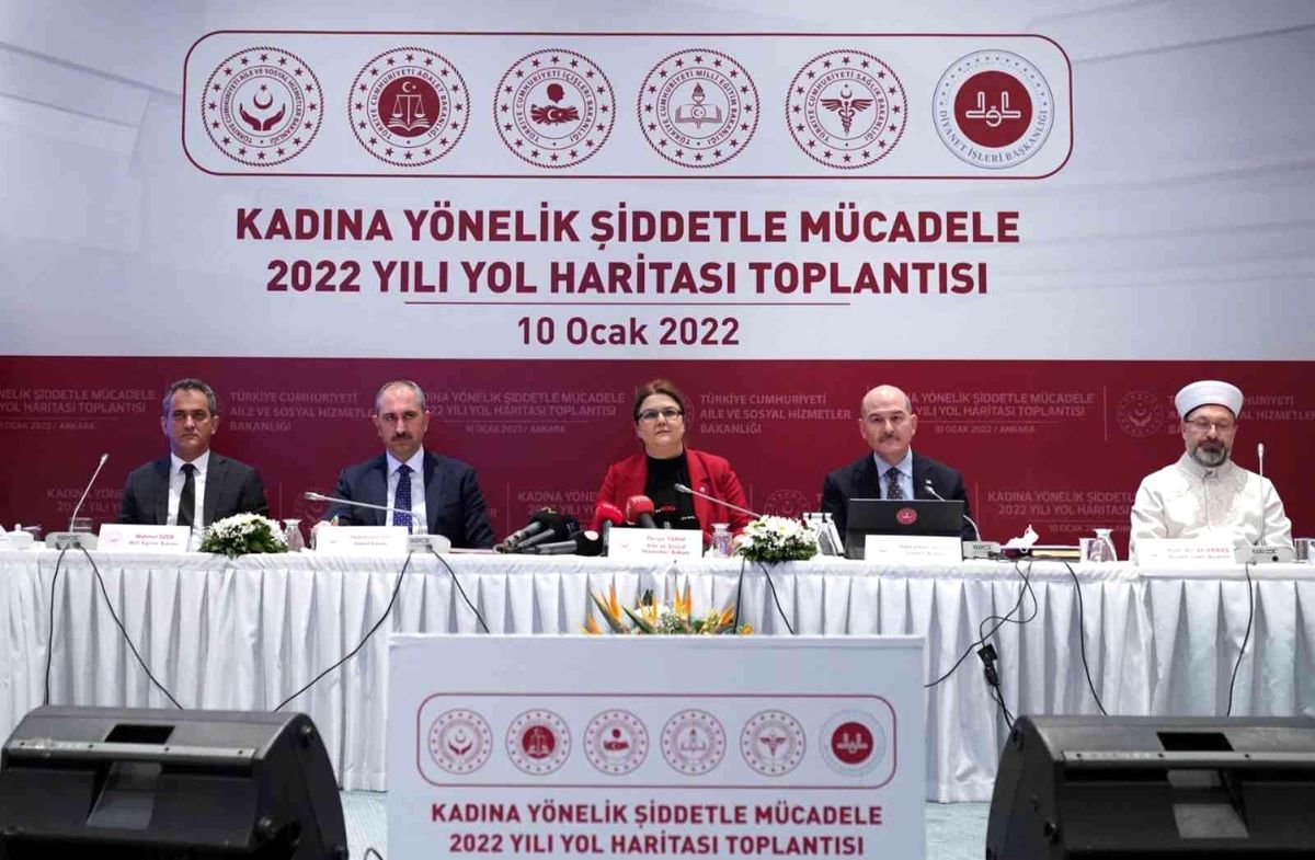 Dört bakanlıktan kadına yönelik şiddetle mücadele için ortak toplantı
