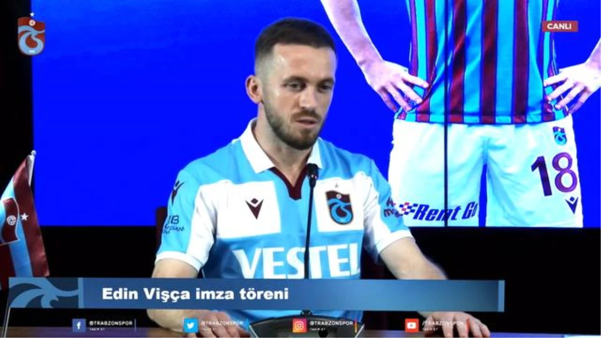 Edin Visca Trabzonspor\'da!